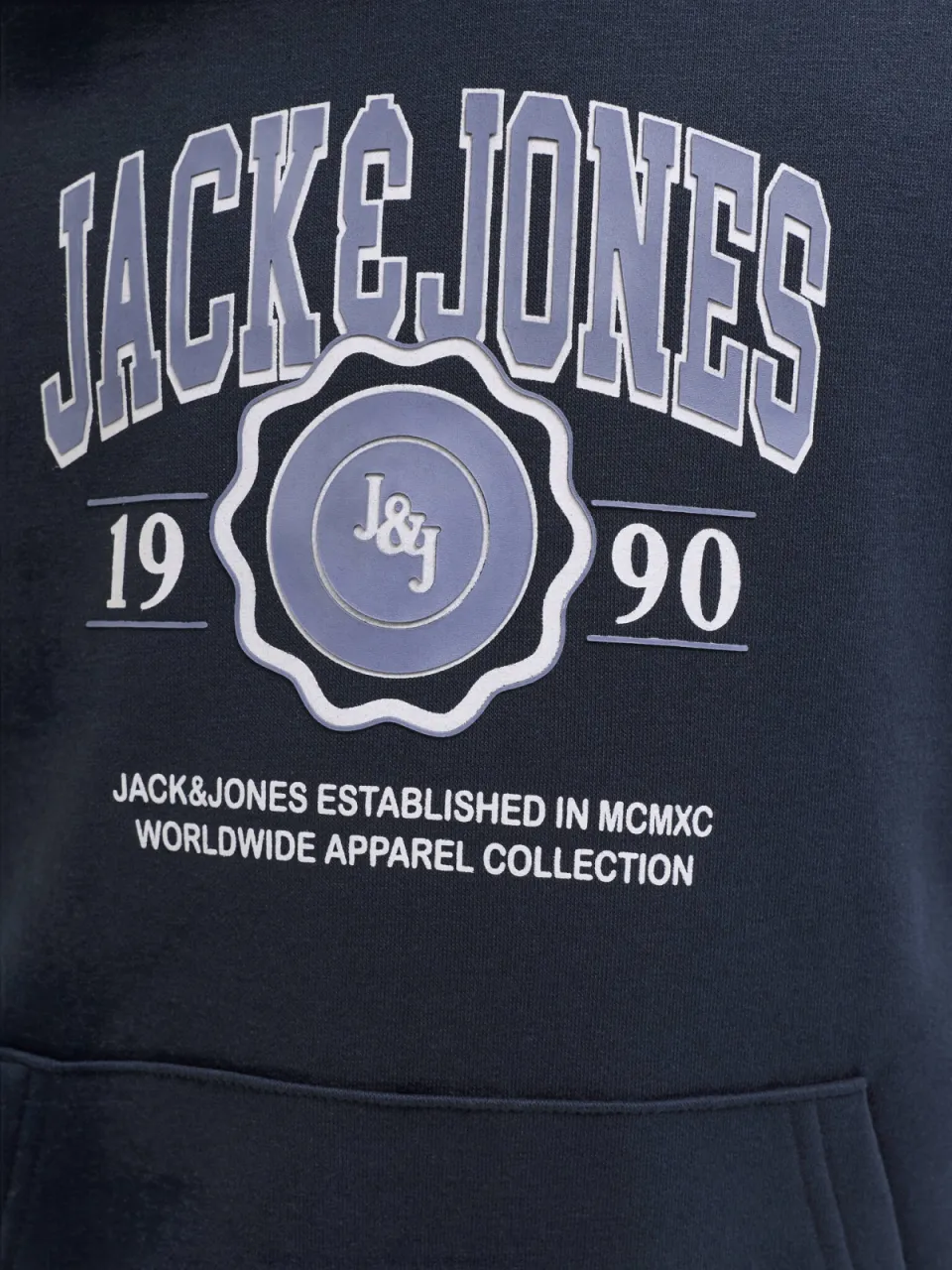 Jack & Jones JUNIOR hoodie donkerblauw, foto 4