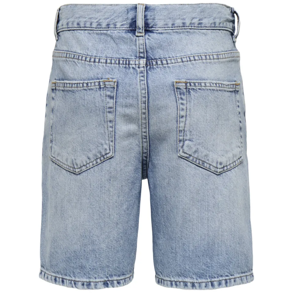 Only & Sons denimshort lichtblauw denim, foto 3