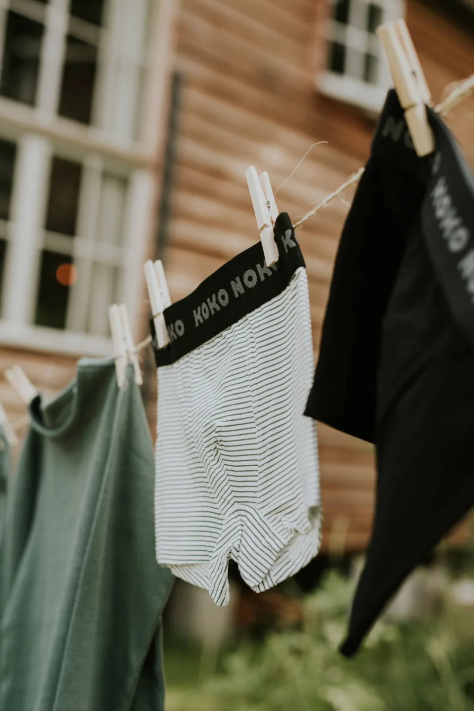 Koko Noko boxershort donkergroen wit zwart, foto 6