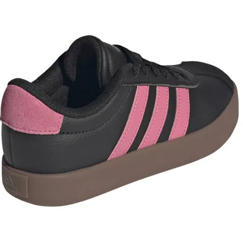 Adidas Sportswear VL Court leren sneakers - zwart/roze, foto 3