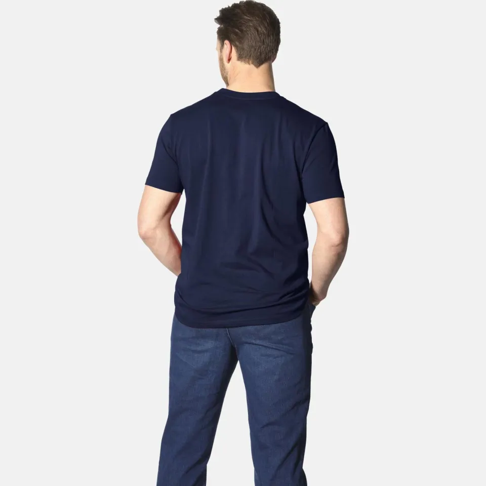 Jan Vanderstorm Terno T-shirt donkerblauw, foto 4