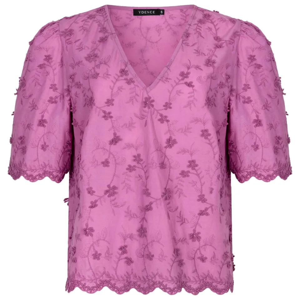 Ydence Florence blousetop paars, foto 2