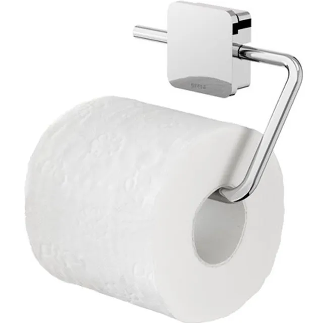 Geesa Topaz toiletrolhouder zonder klep chroom