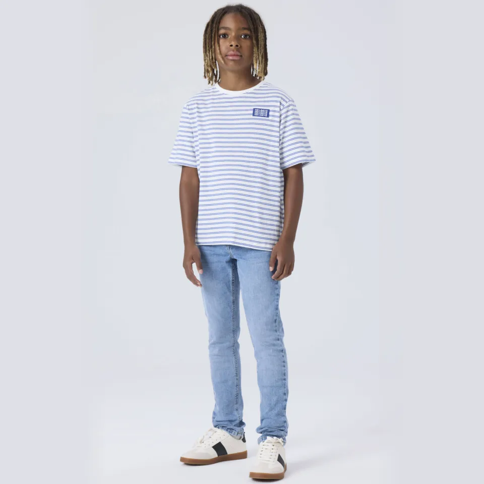 NAME IT KIDS NKMSILAS slim fit jeans - mediumblauw Medium blue denim