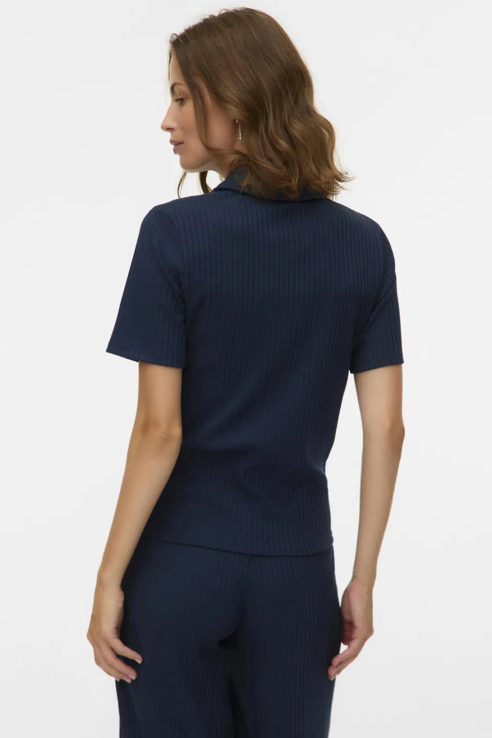 Mamalicious zwangerschaps- en voedings polo donkerblauw, foto 6