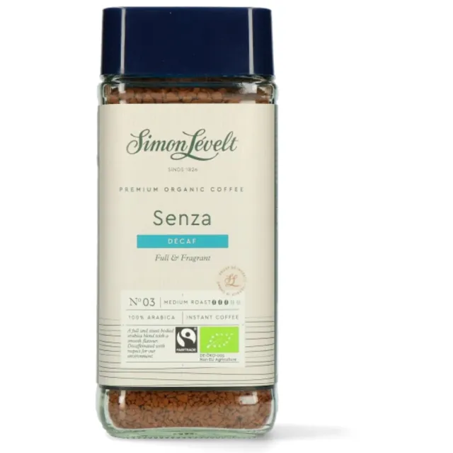 Simon Levelt Oploskoffie Senza Decaf 100 gr