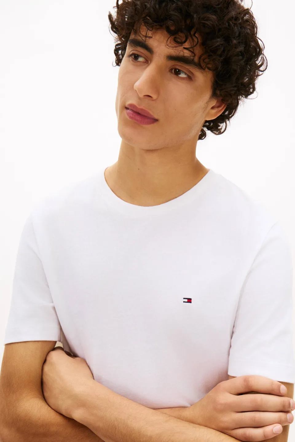 Tommy Hilfiger ESSENTIAL t-shirt wit, foto 7