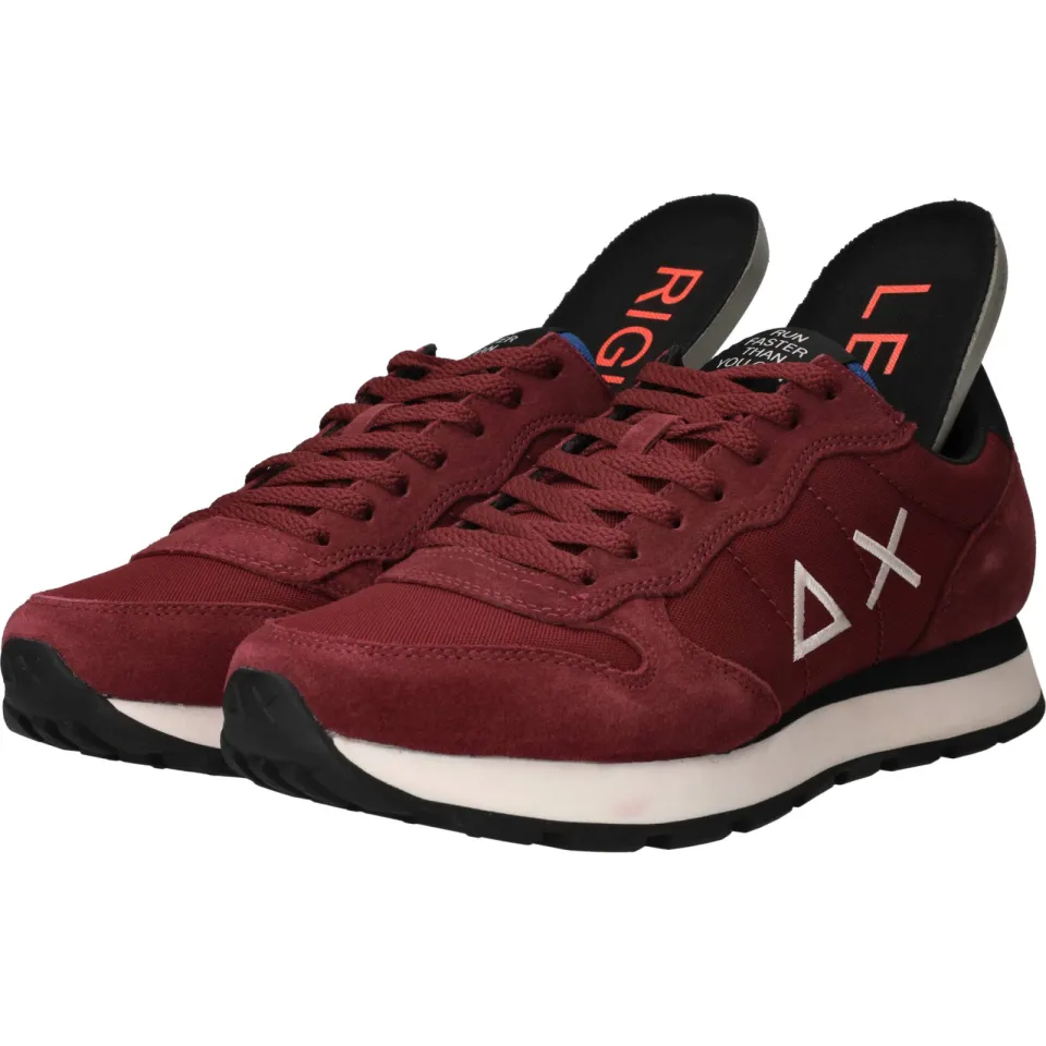 Sun68 Tom Solid lage sneakers rood, foto 6