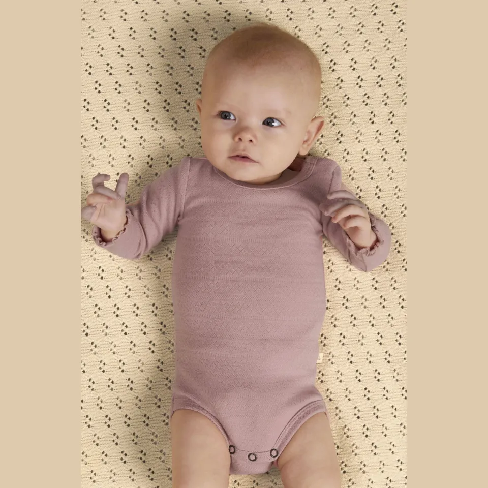 Lil' Atelier BABY romper oudroze, foto 4