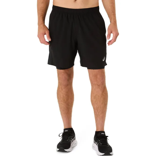 Asics hardloopshort zwart