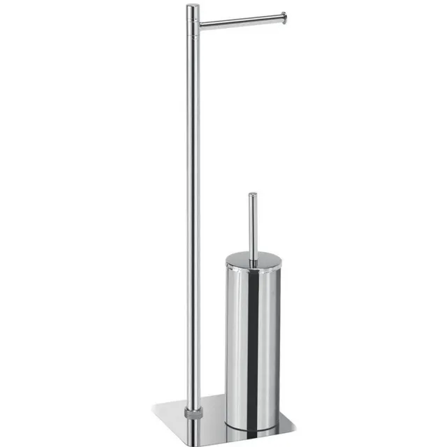 Sapho Toiletborstelhouder Sapho Gedy Vrijstaand met Toiletrolhouder Chroom