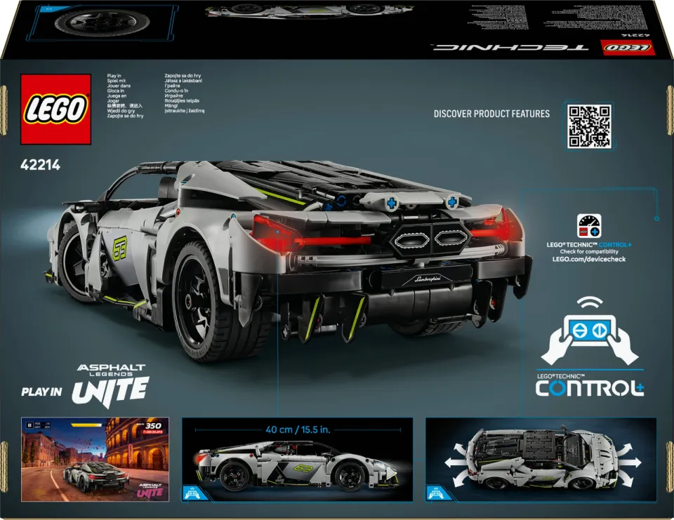 Lego Technic Lamborghini Revuelto supersportwagen 42214, foto 5
