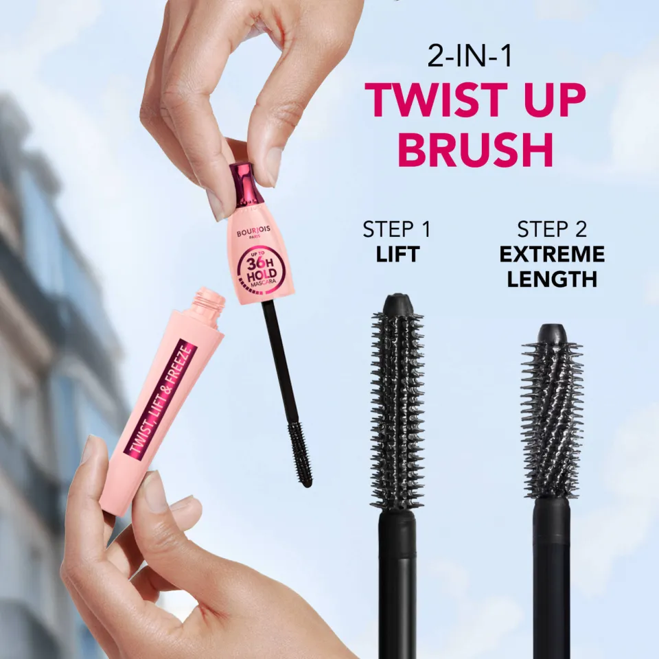 Bourjois Twist, Lift & Freeze mascara 001 Black, foto 3
