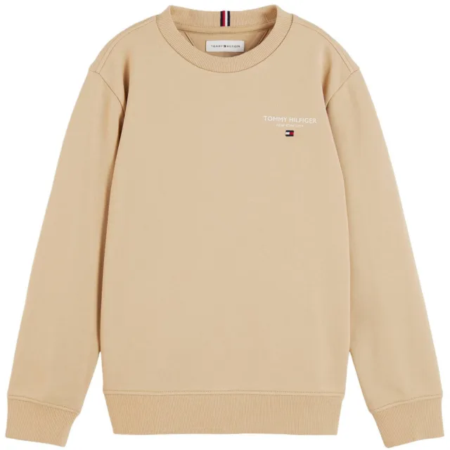 Tommy Hilfiger sweater met logo - beige