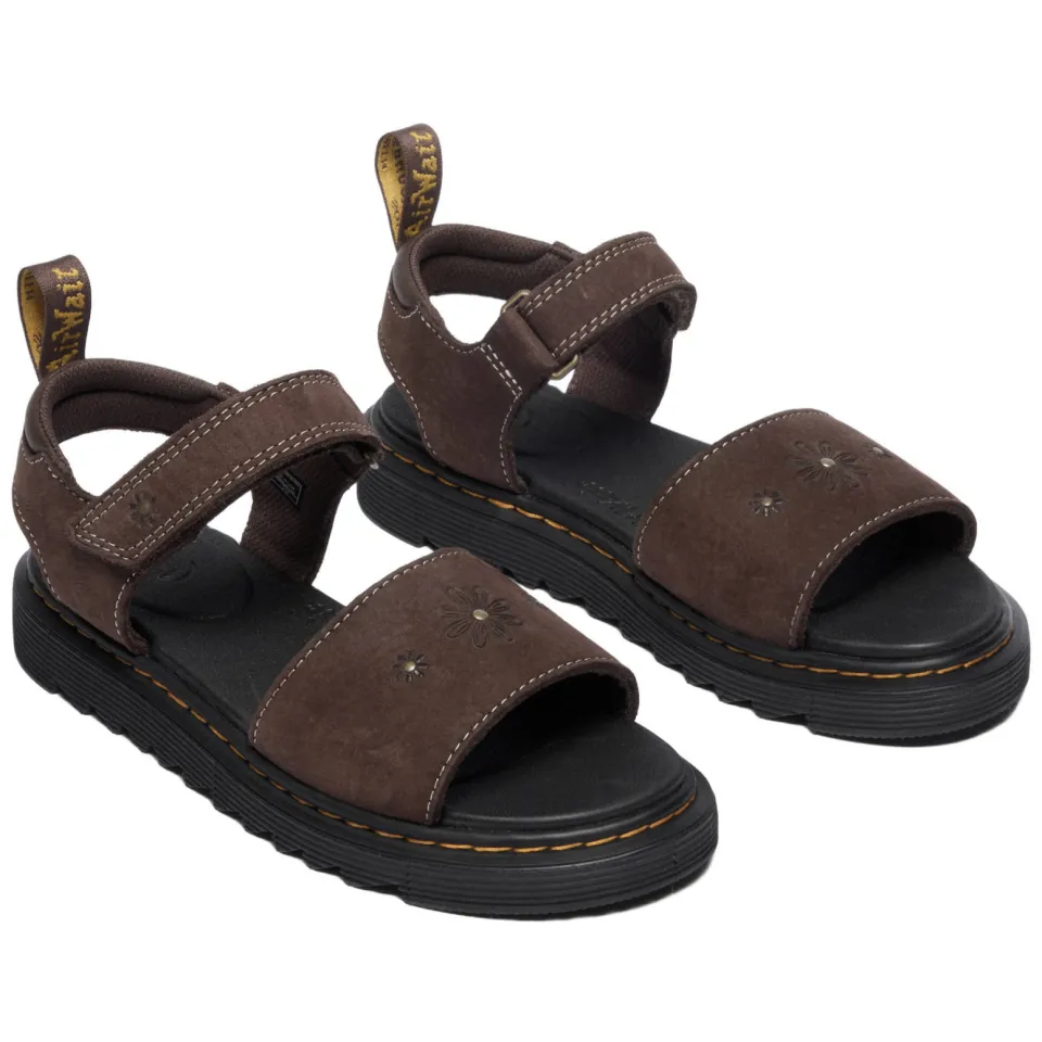 Dr. Martens Marlowe Flower sandalen bruin, foto 8