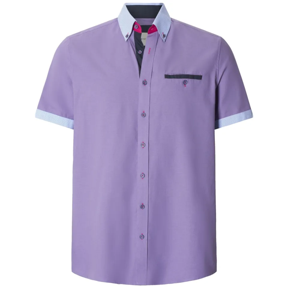 Babista regular fit overhemd +FIT Collectie Plus Size - lila, foto 2
