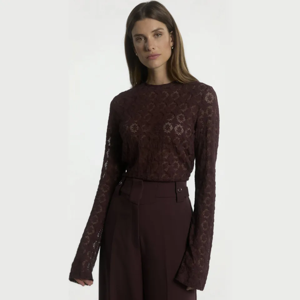 Aaiko Mason Co 155 top bordeaux
