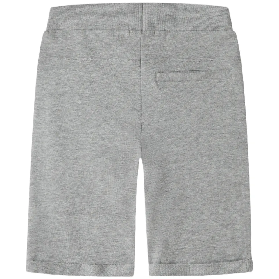 NAME IT regular sweatshort grijs melange, foto 3