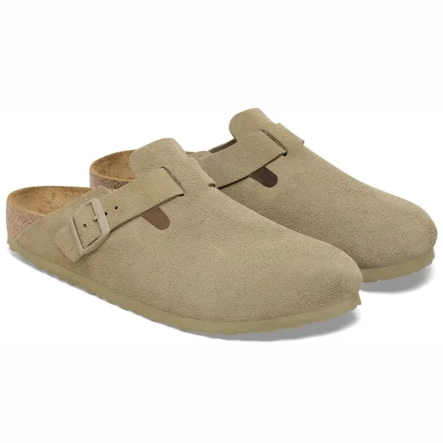 Birkenstock Suede Slippers en Sandalen Dames - Groen - Suède, foto 2