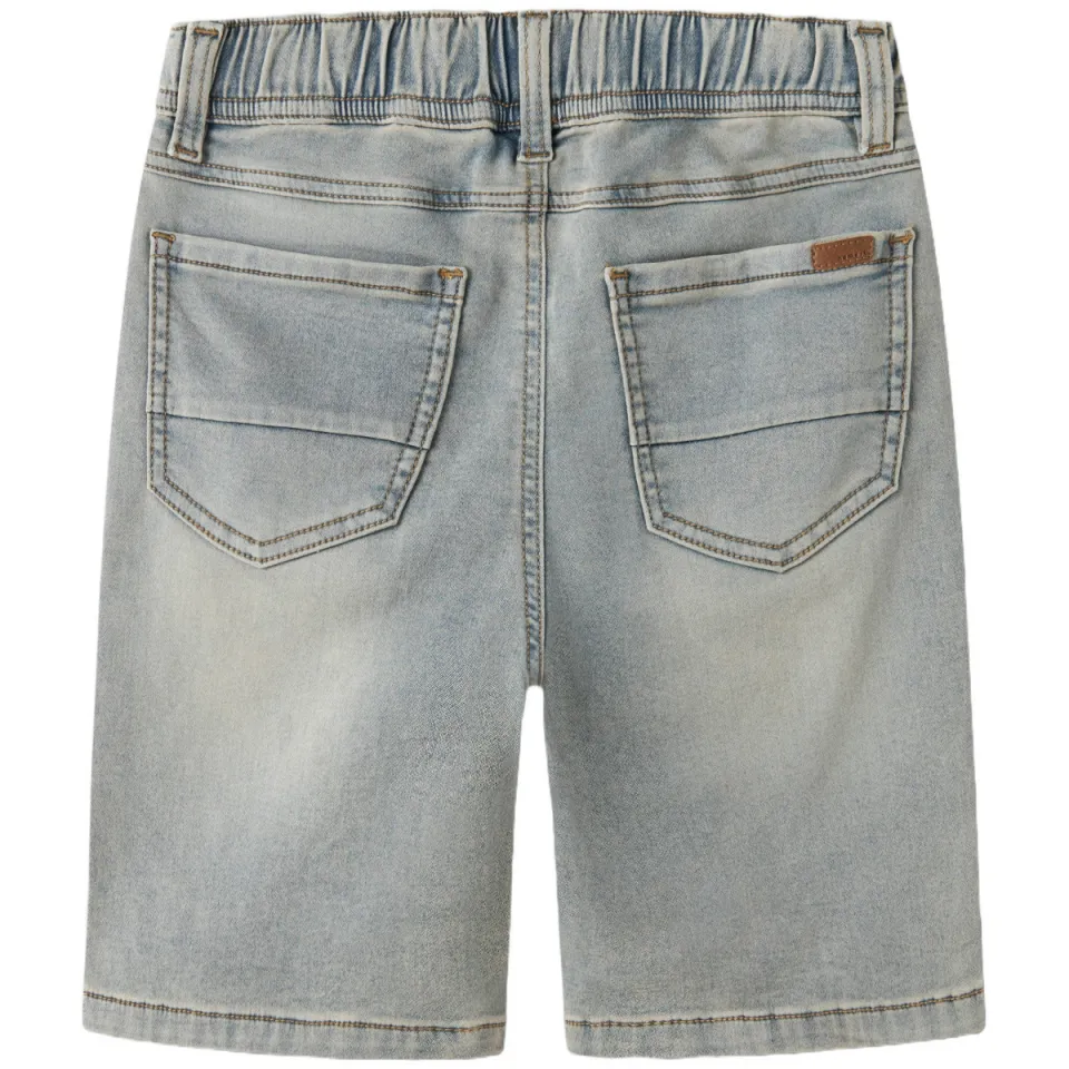 NAME IT regular jeansshort light blue denim, foto 2