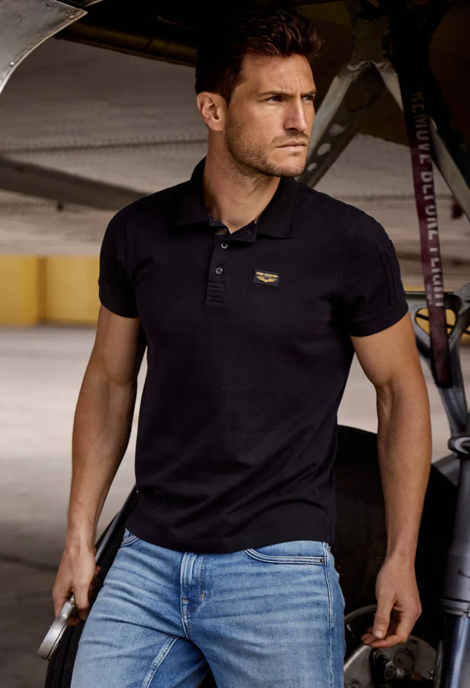 PME Legend polo zwart, foto 3