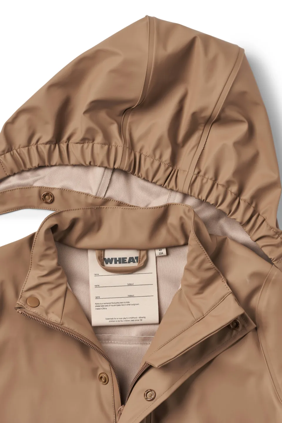 Wheat softshell jas bruin, foto 3
