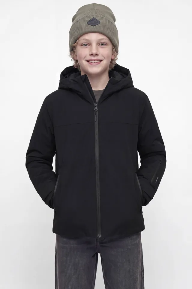 Jack & Jones winterjas zwart