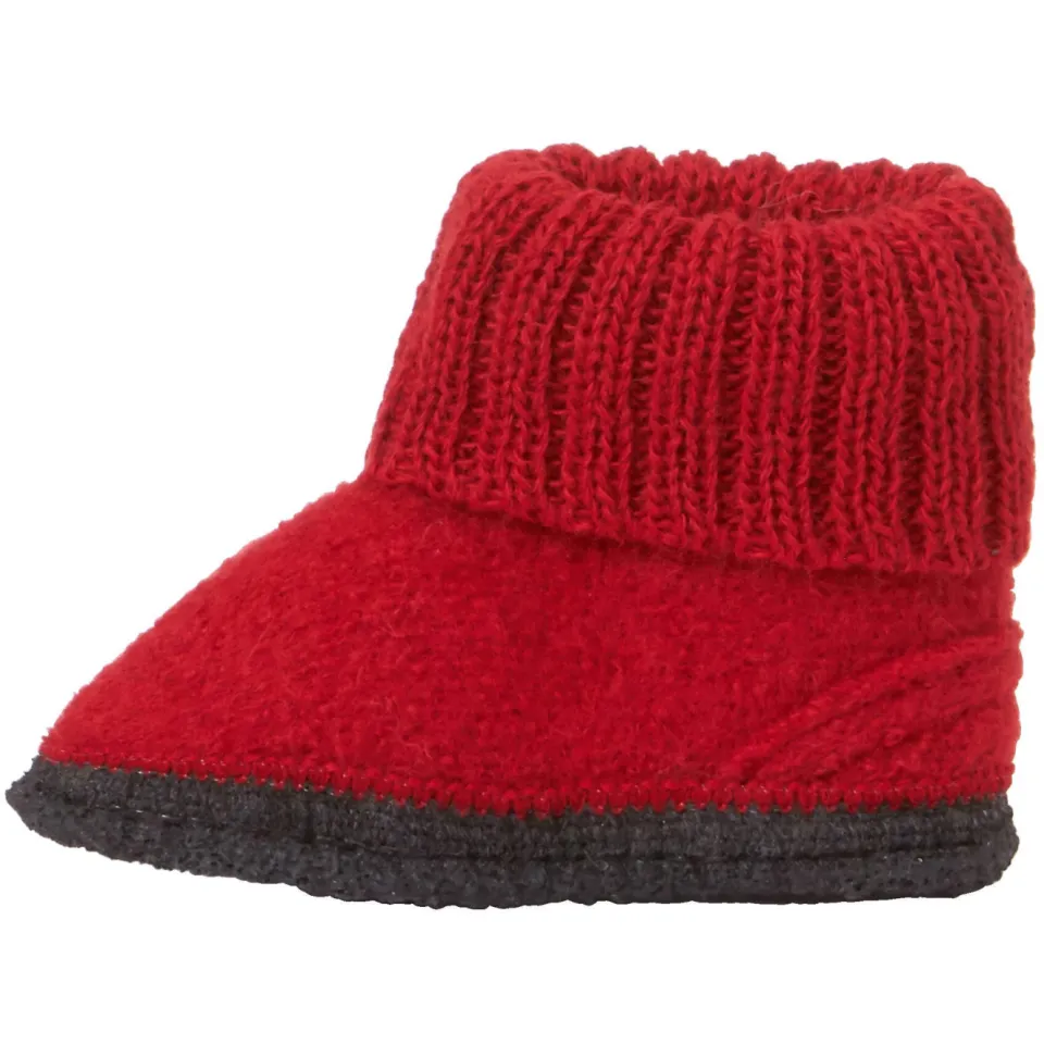 Bergstein Cozy pantoffel rood, foto 4
