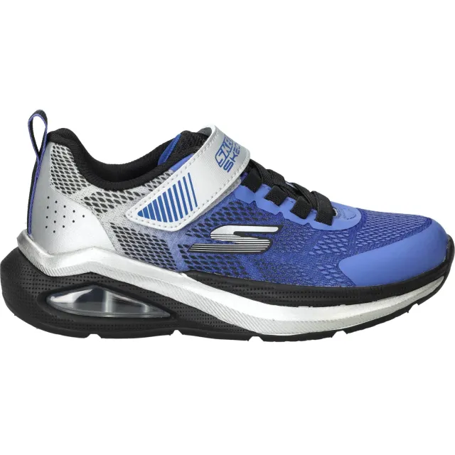 Skechers Microspec Max Velocity Sneakers Jongens Blauw