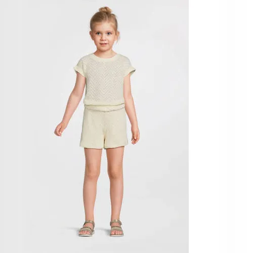 Anytime crochet korte broek off-white, foto 2