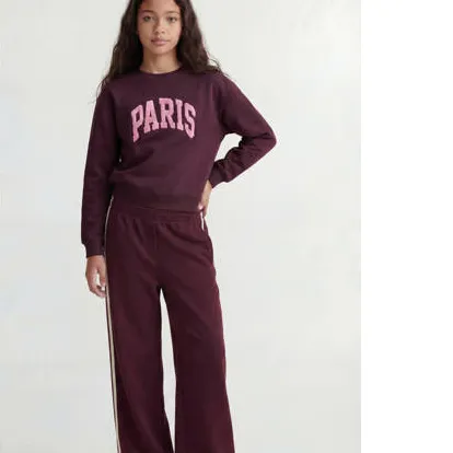 JJXX GIRL sweater met tekst - donkerrood, foto 4