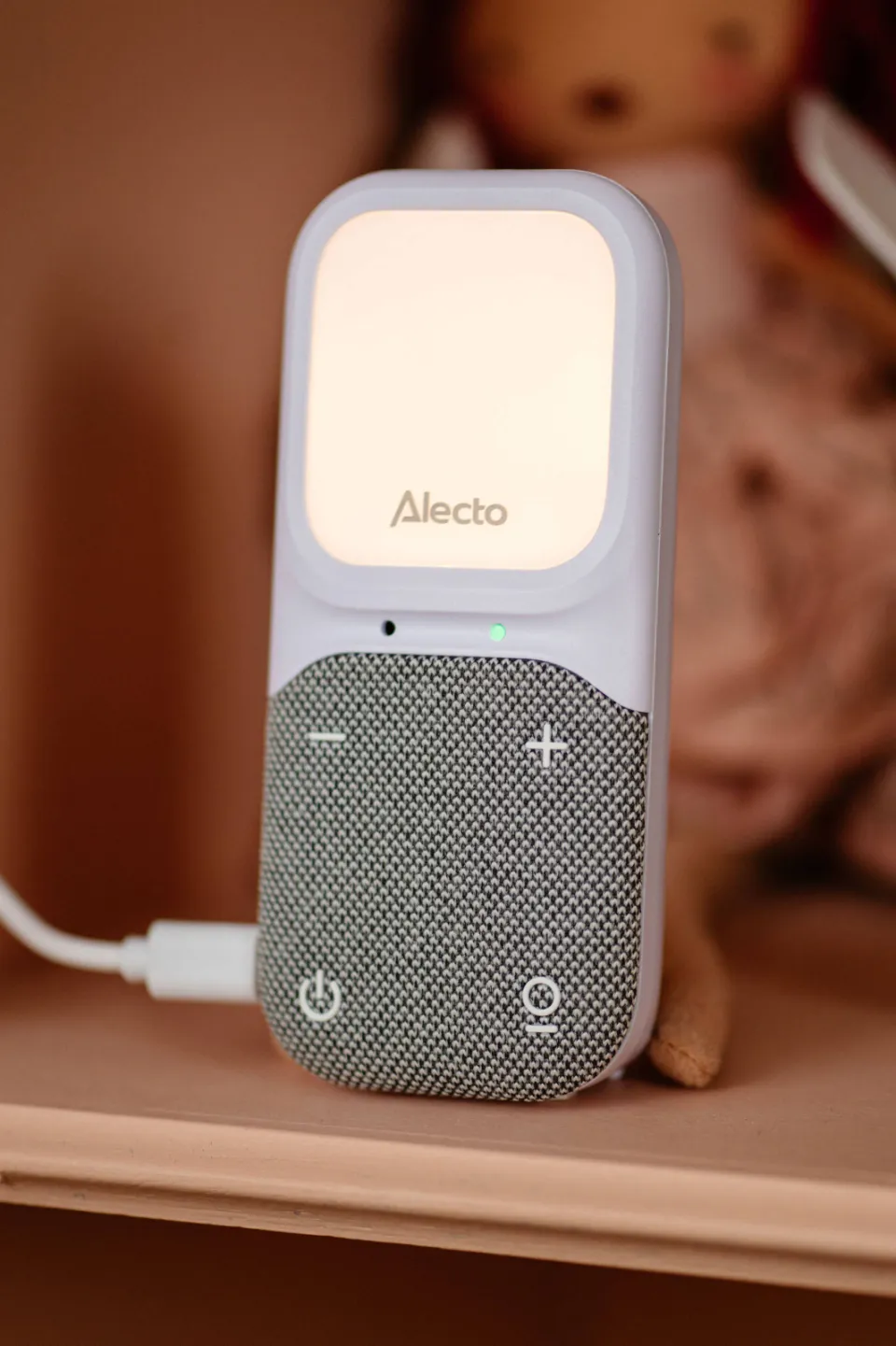 Alecto DBX135 Moderne Full audio babyfoon met nachtlampje, foto 7