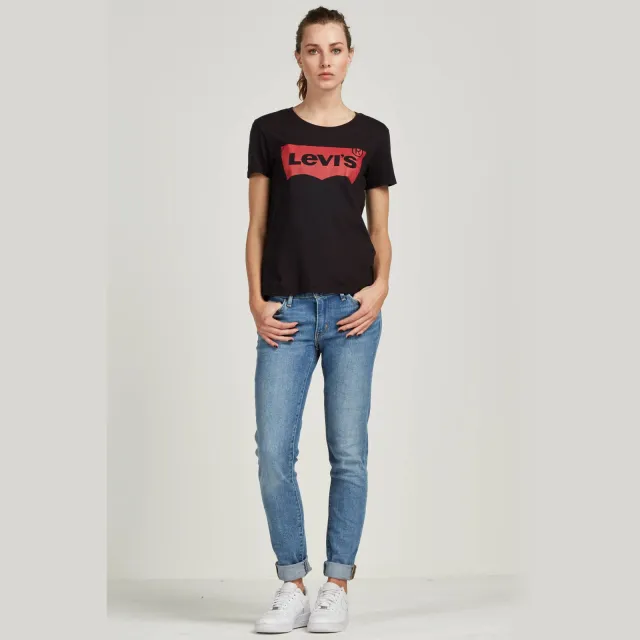 Levi's T-shirt Perfect Tee zwart
