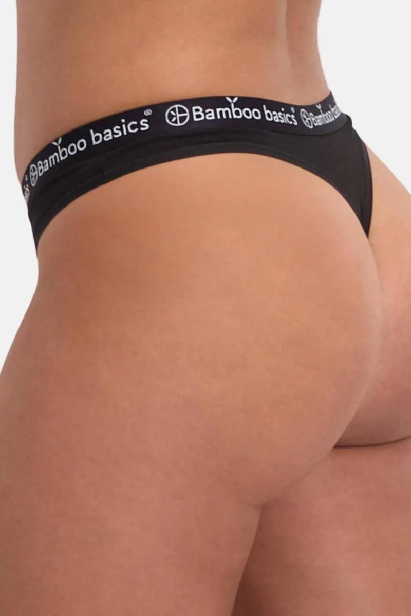 Bamboo Basics Emma string zwart, foto 7