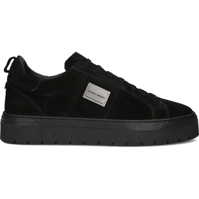 Antony Morato MMFW01937 lage sneakers zwart