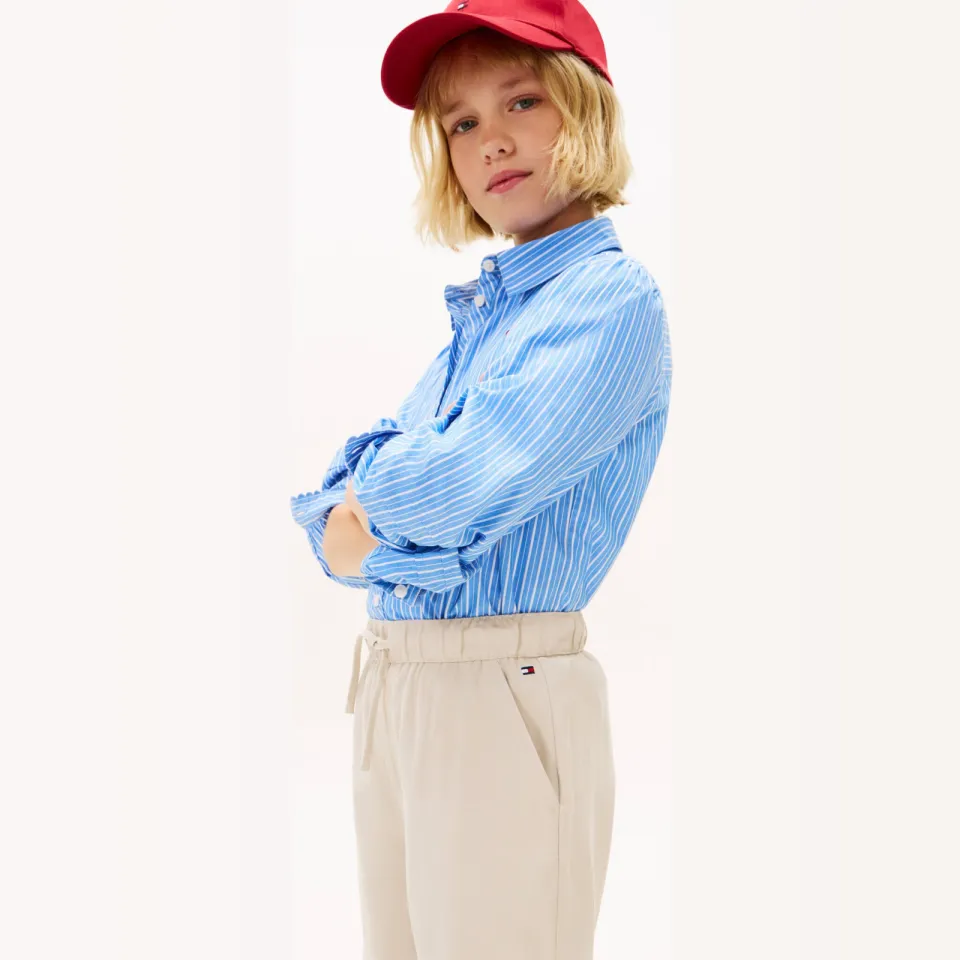 Tommy Hilfiger casual broek beige, foto 3