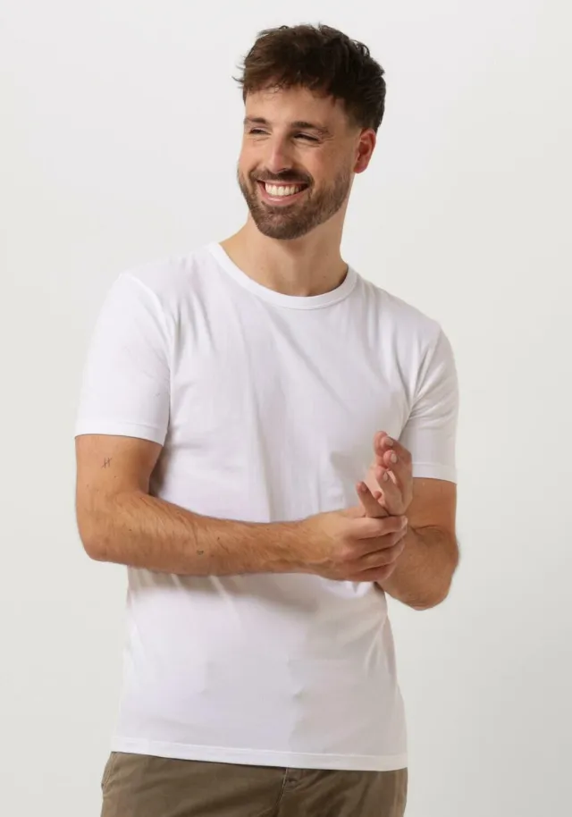 Boss Black Heren Polo's & T-shirts Tshirtrn 2p Modern - Wit