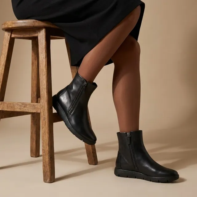 Ecco Bella 2 W Zip enkellaarsjes zwart, foto 4