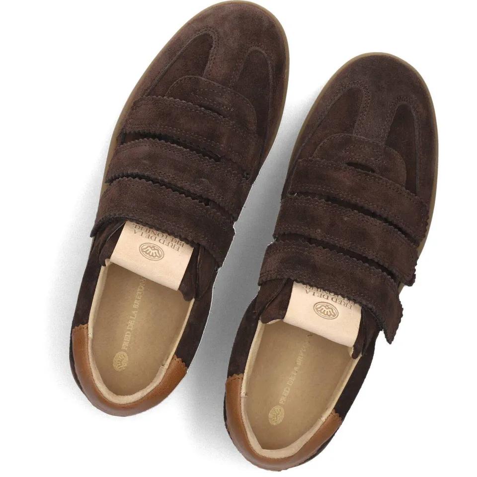 Fred de la Bretoniere Sneakers Pepper Valencia Bruin, foto 5