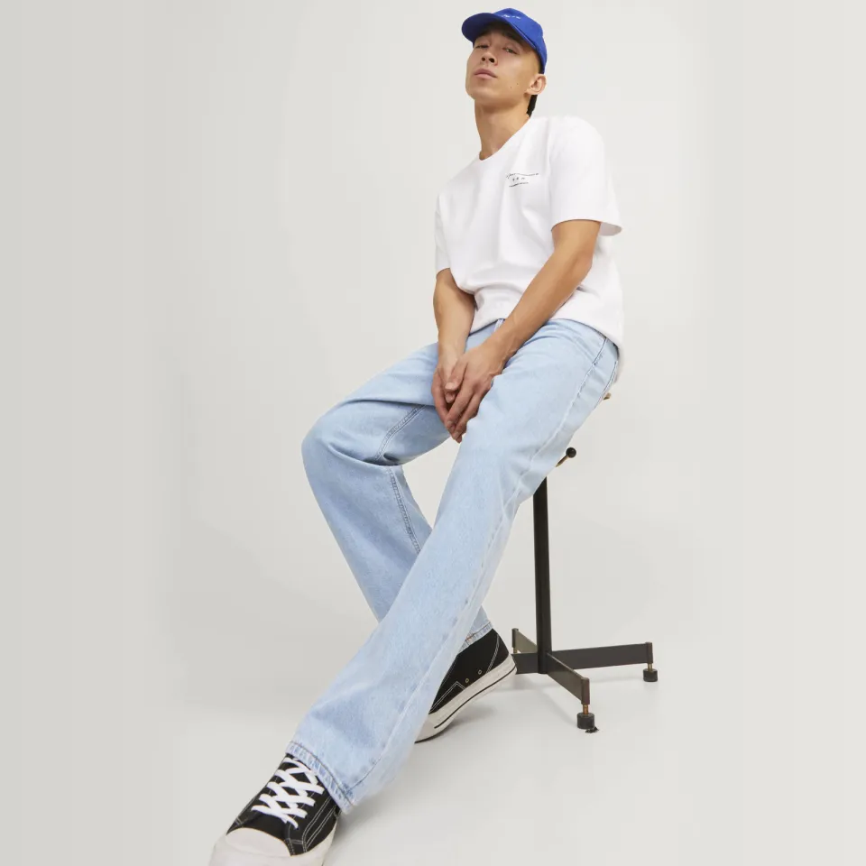 Jack & Jones JEANS INTELLIGENCE jeans - light blue denim, foto 3