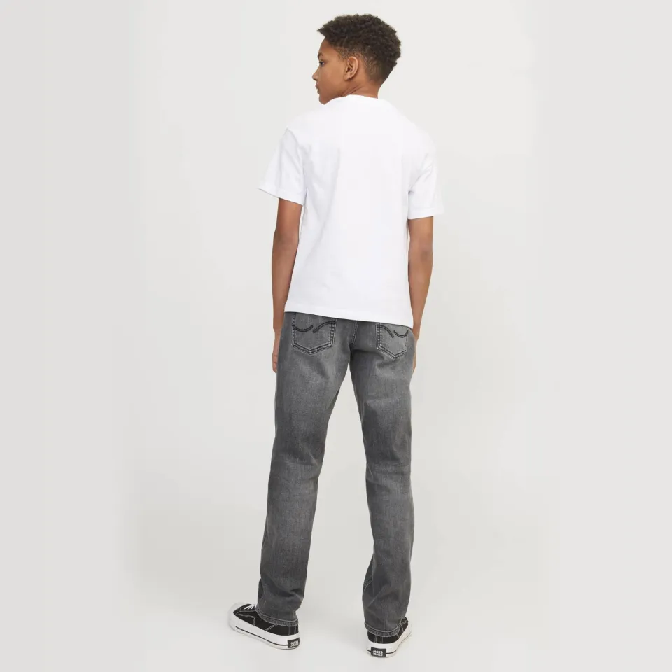 Jack & Jones JUNIOR regular fit jeans JJICLARK grey denim, foto 3