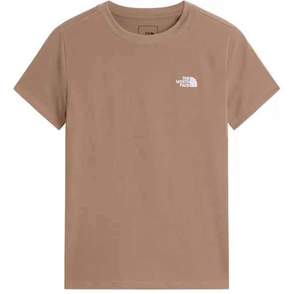 The North Face Women's Evolution Simple Dome Short Sleeve - T-shirt, bruin