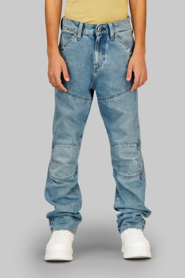 G-Star regular waist regular fit jeans light blue denim LIGHT AGED