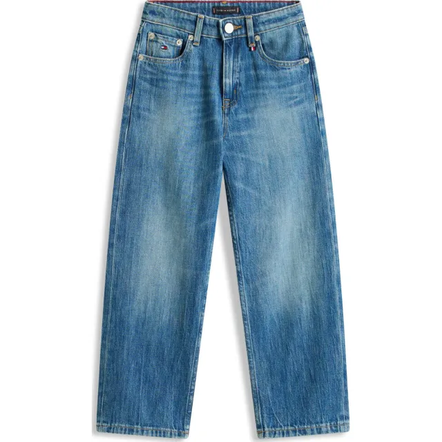 Tommy Hilfiger Relaxed straight leg jeans medium blue denim, foto 2