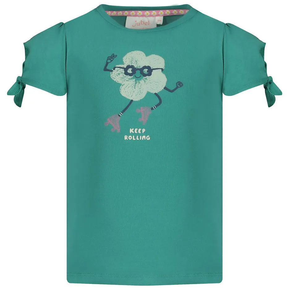 Jubel Rolling into Spring t-shirt groen, foto 2