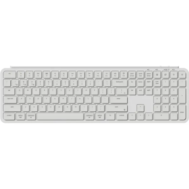 Keychron B6 Pro Ultra-Slim toetsenbord wit