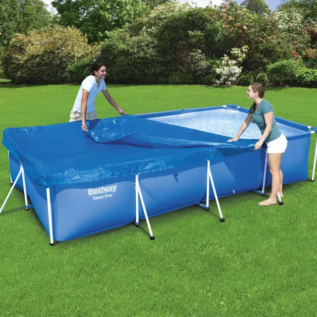 Bestway Zwembadhoes Flowclear 400x211 cm Blauw