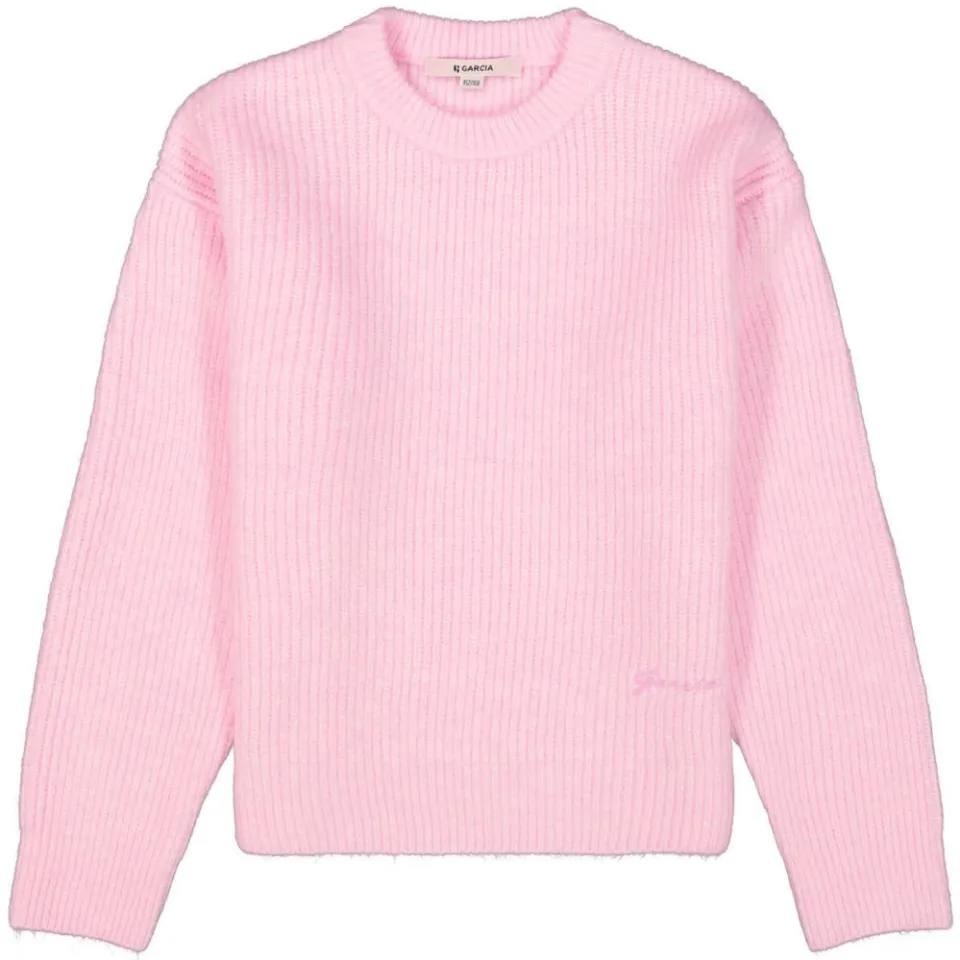 Garcia trui roze rib gebreid, foto 2
