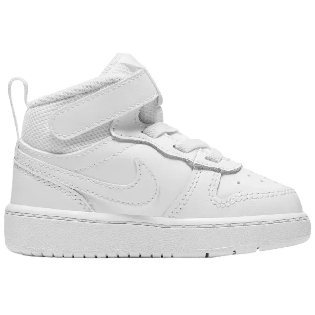Nike Court Borough Mid 2 leren sneakers - wit