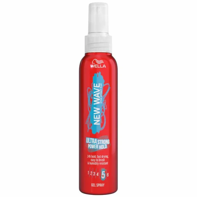Wella New Wave Ultra Strong Power Hold Gel Spray 150 ml
